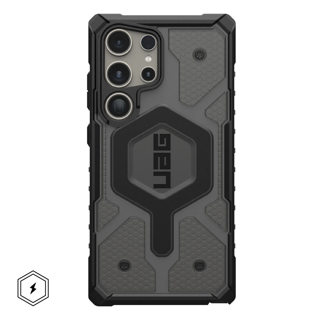 UAG รุ่น Pathfinder Clear with Magnetic - เคส Galaxy S24 Ultra - สี Ash