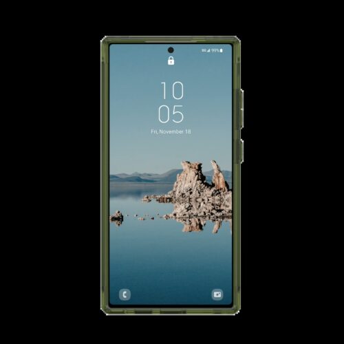 UAG รุ่น Plyo Pro - เคส Galaxy S24 Ultra Plyo - สี Ice/Olive - Image 6