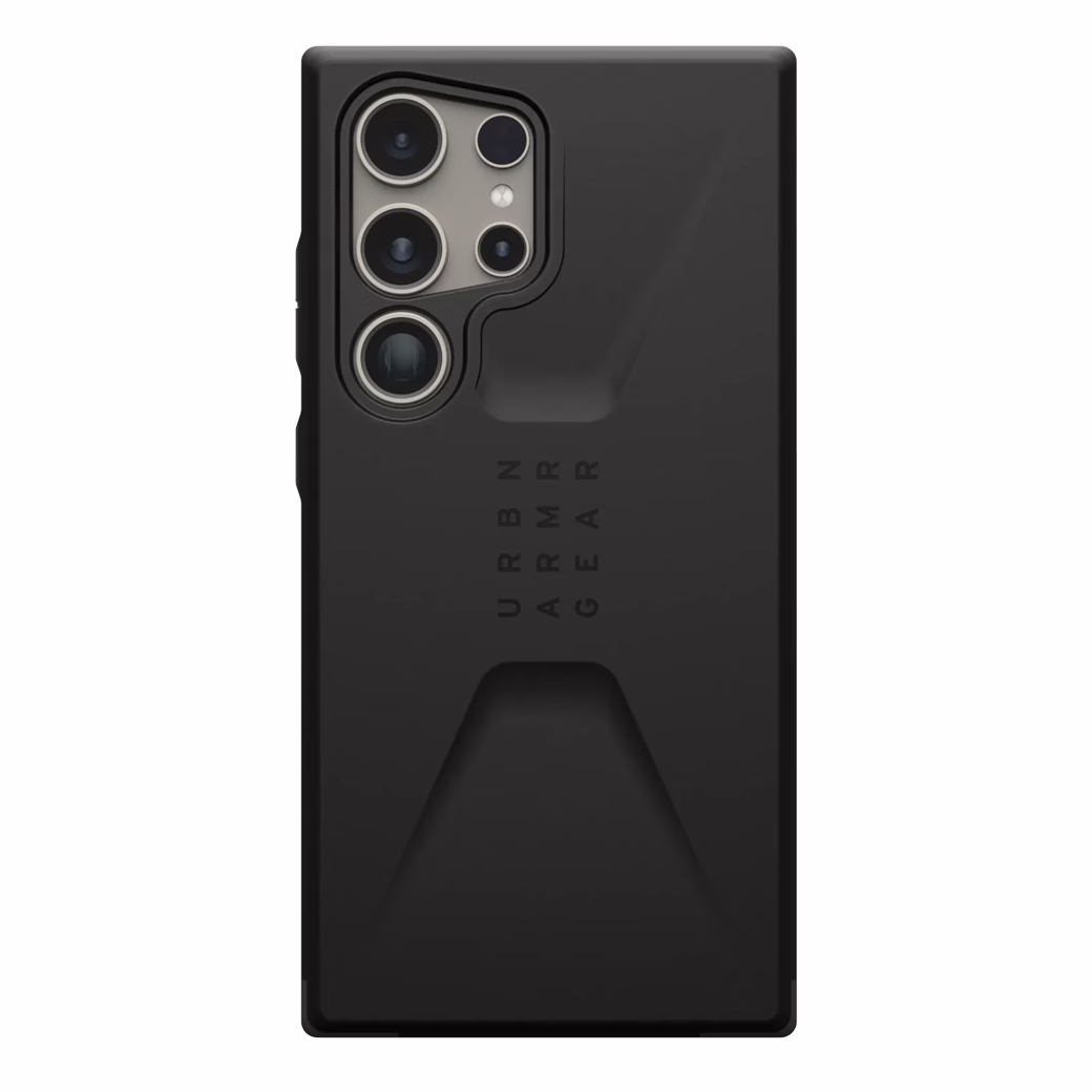 UAG รุ่น Civilian - เคส Galaxy S24 Ultra - สี Black