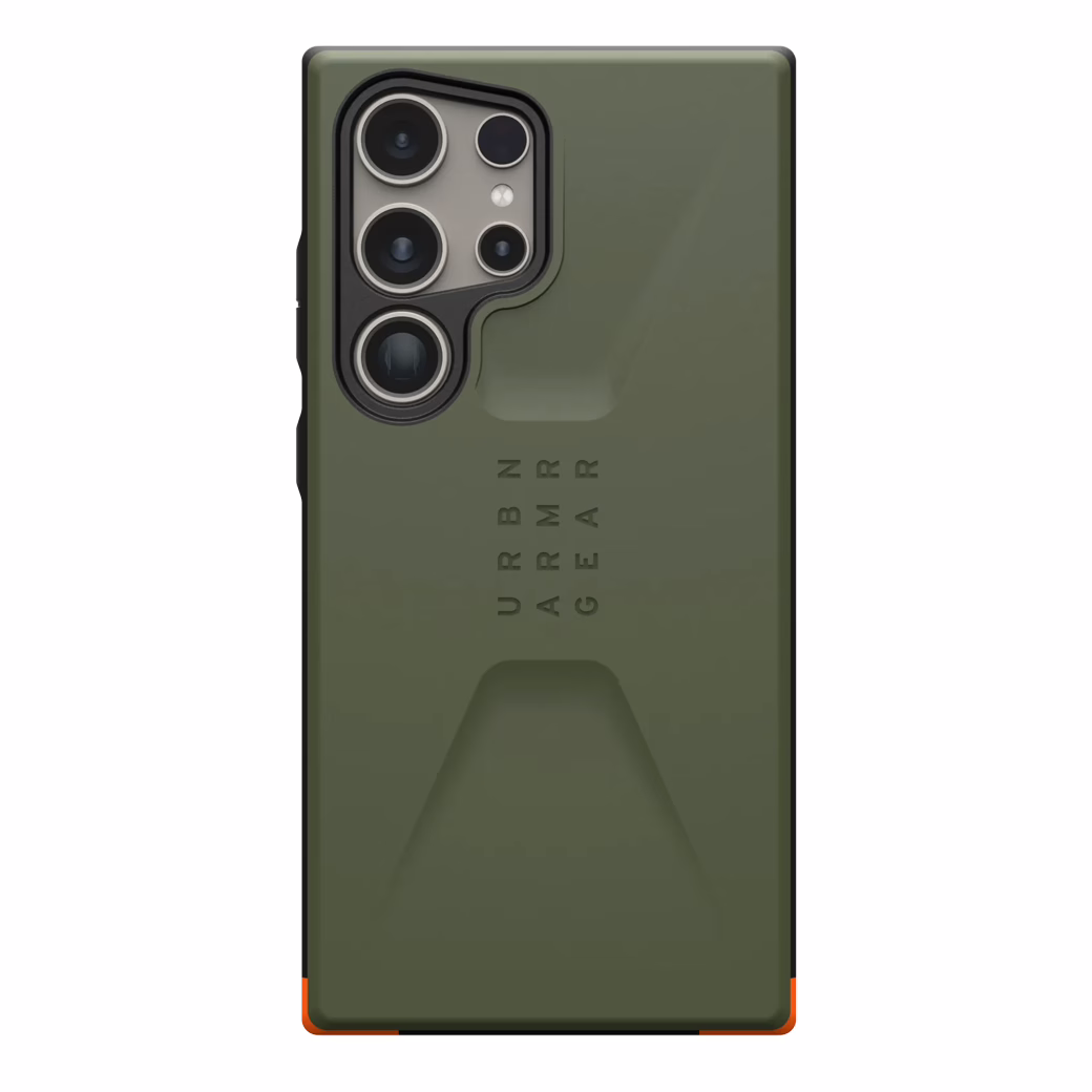 UAG รุ่น Civilian - เคส Galaxy S24 Ultra - สี Olive Drab