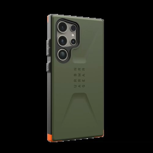 UAG รุ่น Civilian - เคส Galaxy S24 Ultra - สี Olive Drab - Image 3