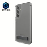 Zagg รุ่น Crystal Palace Kickstand - เคส Galaxy S24 Plus - สี Clear