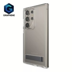 Zagg รุ่น Crystal Palace Kickstand - เคส Galaxy S24 Ultra - สี Clear