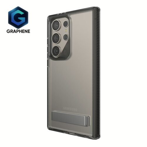 Zagg รุ่น Santa Cruz Kickstand - เคส Galaxy S24 Ultra - สี Black