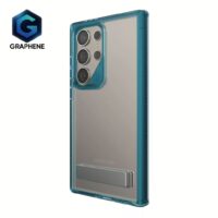 Zagg รุ่น Santa Cruz Kickstand - เคส Galaxy S24 Ultra - สี Vibrant Blue