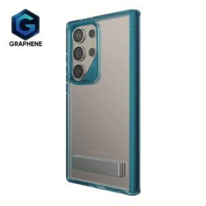 Zagg รุ่น Santa Cruz Kickstand - เคส Galaxy S24 Ultra - สี Vibrant Blue