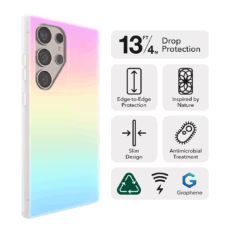 Zagg รุ่น Milan - เคส Galaxy S24 Ultra - สี Glitter Pink - Image 5