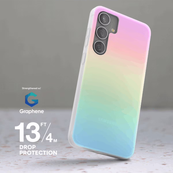 Zagg รุ่น Milan - เคส Galaxy S24 Plus - สี Iridescent