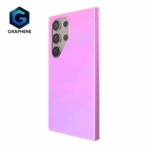 Zagg รุ่น Milan - เคส Galaxy S24 Ultra - สี Glitter Pink