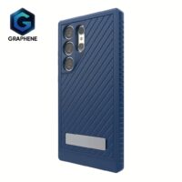 Zagg รุ่น Everest Kickstand - เคส Galaxy S24 Ultra - สี Navy