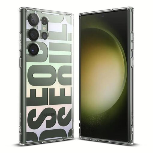 Ringke รุ่น Fusion Design - เคส Galaxy S23 Ultra - ลาย Seoul