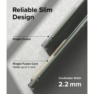Ringke รุ่น Fusion Card - เคส Galaxy S23 Ultra - สี Clear