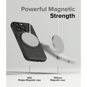 Ringke รุ่น Onyx Magnetic - เคส iPhone 15 Pro Max - สี Black
