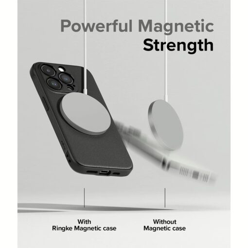 Ringke รุ่น Onyx Magnetic - เคส iPhone 15 Pro Max - สี Black - Image 3