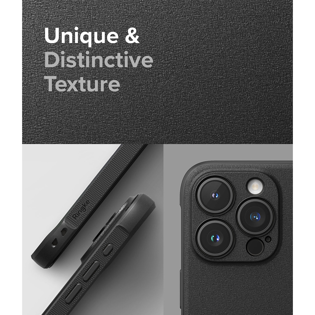Ringke รุ่น Onyx Magnetic - เคส iPhone 15 Pro Max - สี Black
