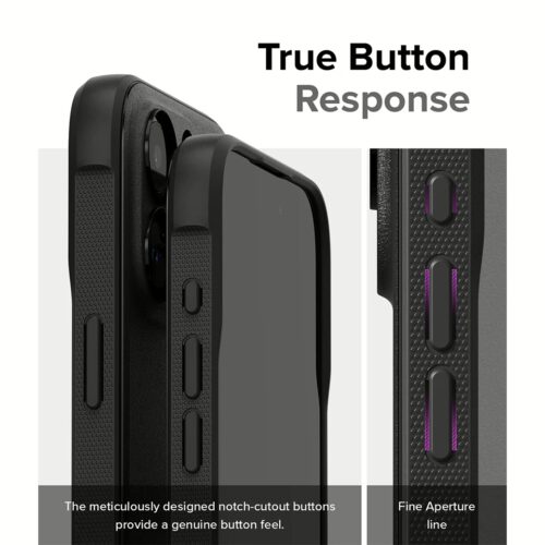 Ringke รุ่น Onyx Magnetic - เคส iPhone 15 Pro Max - สี Black - Image 12