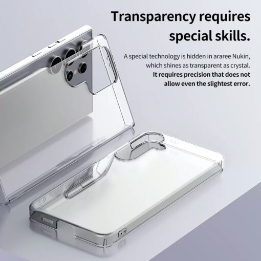 Araree รุ่น Nukin - เคส Galaxy S24 Ultra - สี Clear Matt - Image 6