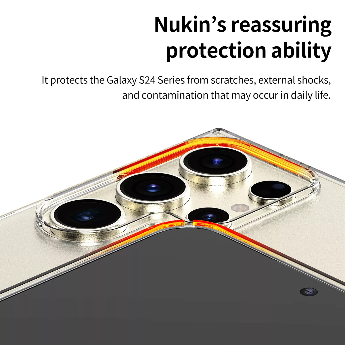 Araree รุ่น Nukin - เคส Galaxy S24 Plus - สี Clear