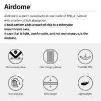 Araree รุ่น Airdome - เคส Galaxy S24 Ultra - สี Black