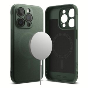 Ringke รุ่น Onyx Magnetic - เคส iPhone 15 Pro Max - สี Dark Green
