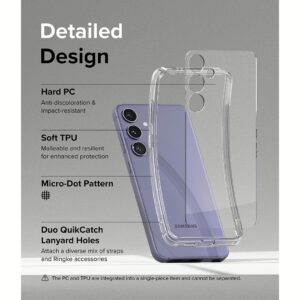 Ringke รุ่น Fusion - เคส Galaxy S24 - สี Clear 22 Ringke รุ่น Fusion - เคส Galaxy S24 - สี Clear