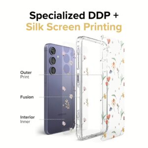 Ringke รุ่น Fusion Design - เคส Galaxy S24 Plus - สี Dry Flowers 20 Ringke รุ่น Fusion Design - เคส Galaxy S24 Plus - สี Dry Flowers