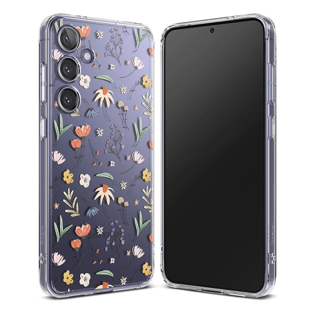 Ringke รุ่น Fusion Design - เคส Galaxy S24 Plus - สี Dry Flowers