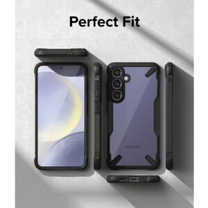 Ringke รุ่น Fusion X - เคส Galaxy S24 Plus - สี Black