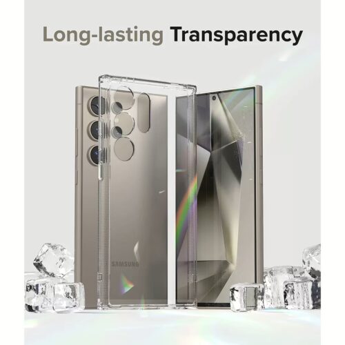 Ringke รุ่น Fusion - เคส Galaxy S24 Ultra - สี Clear - Image 3
