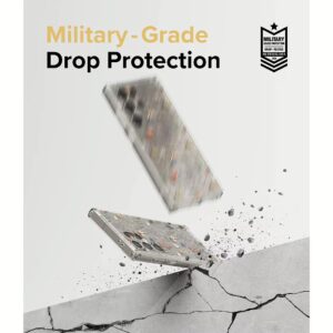 Ringke รุ่น Fusion Design - เคส Galaxy S24 Ultra - สี Dry Flowers 21 Ringke รุ่น Fusion Design - เคส Galaxy S24 Ultra - สี Dry Flowers