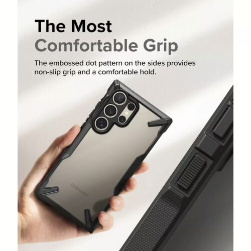 Ringke รุ่น Fusion X - เคส Galaxy S24 Ultra - สี Black - Image 4