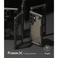 Ringke รุ่น Fusion X - เคส Galaxy S24 Ultra - สี Camo Black