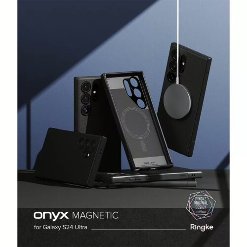 Ringke รุ่น Onyx Magnetic - เคส Galaxy S24 Ultra - สี Black - Image 2