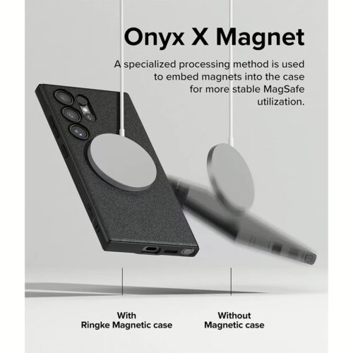 Ringke รุ่น Onyx Magnetic - เคส Galaxy S24 Ultra - สี Black - Image 3