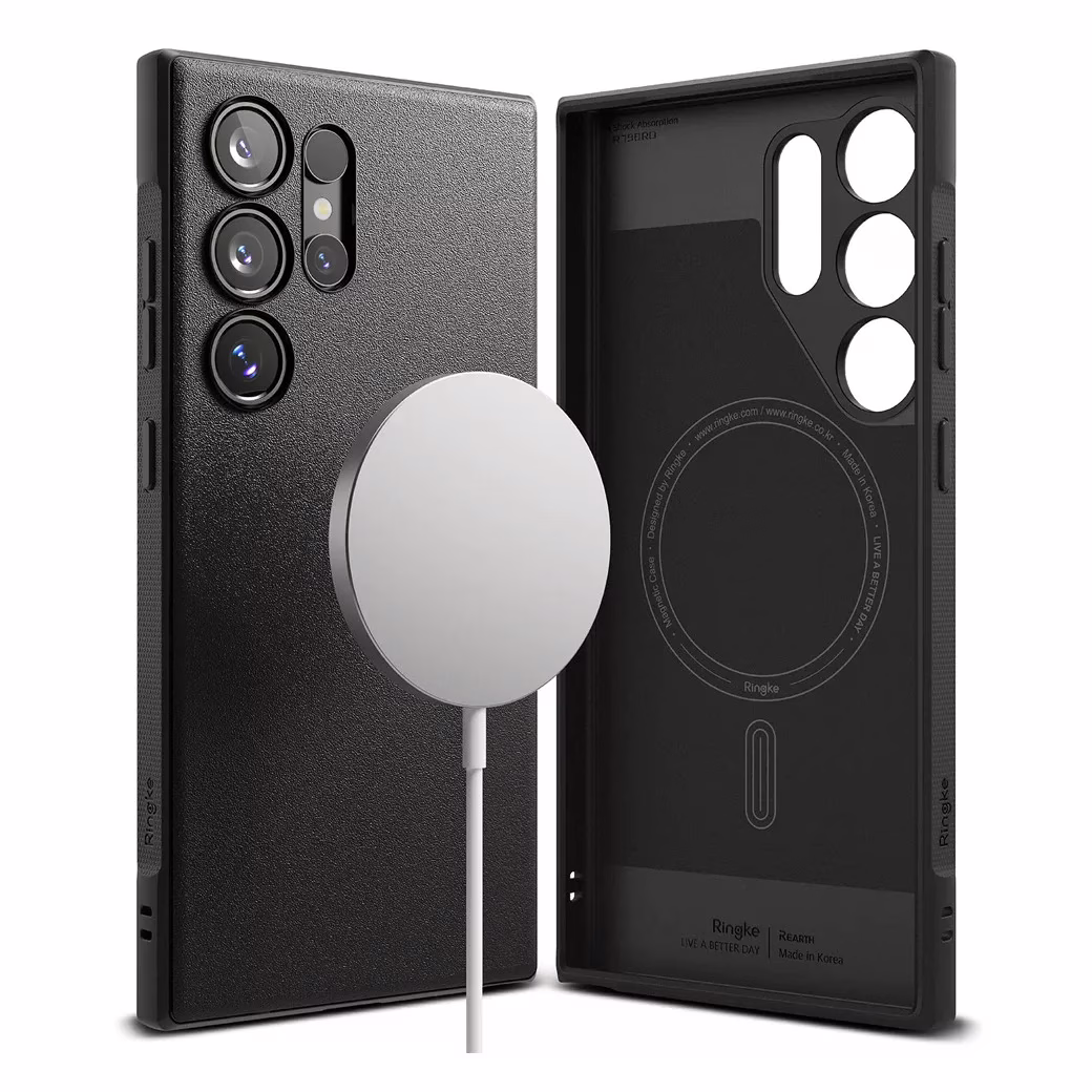 Ringke รุ่น Onyx Magnetic - เคส Galaxy S24 Ultra - สี Black
