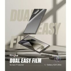 Ringke รุ่น Dual Easy Film - ฟิล์ม Galaxy S24 Ultra (ฟิล์ม2แผ่น)