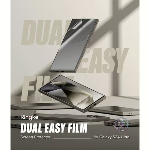 Ringke รุ่น Dual Easy Film - ฟิล์ม Galaxy S24 Ultra (ฟิล์ม2แผ่น) - Image 2