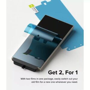 Ringke รุ่น Dual Easy Film - ฟิล์ม Galaxy S24 Ultra (ฟิล์ม2แผ่น)