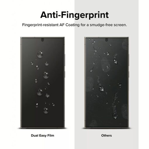 Ringke รุ่น Dual Easy Film - ฟิล์ม Galaxy S24 Ultra (ฟิล์ม2แผ่น) - Image 10