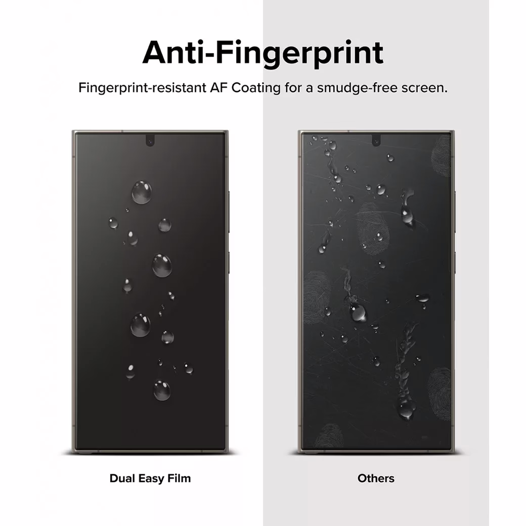 Ringke รุ่น Dual Easy Film - ฟิล์ม Galaxy S24 Ultra (ฟิล์ม2แผ่น)