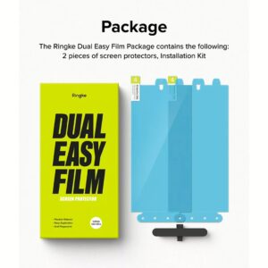 Ringke รุ่น Dual Easy Film - ฟิล์ม Galaxy S24 Ultra (ฟิล์ม2แผ่น)