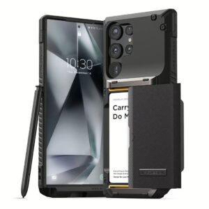 VRS รุ่น Damda Glide Pro - เคส Galaxy S24 Ultra - สี Black Groove