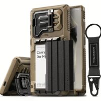 VRS รุ่น Damda Glide Ultimate - เคส Galaxy S24 Ultra - สี Khaki