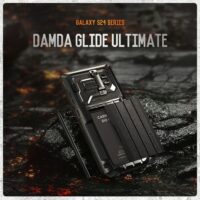 VRS รุ่น Damda Glide Ultimate - เคส Galaxy S24 Ultra - สี Black