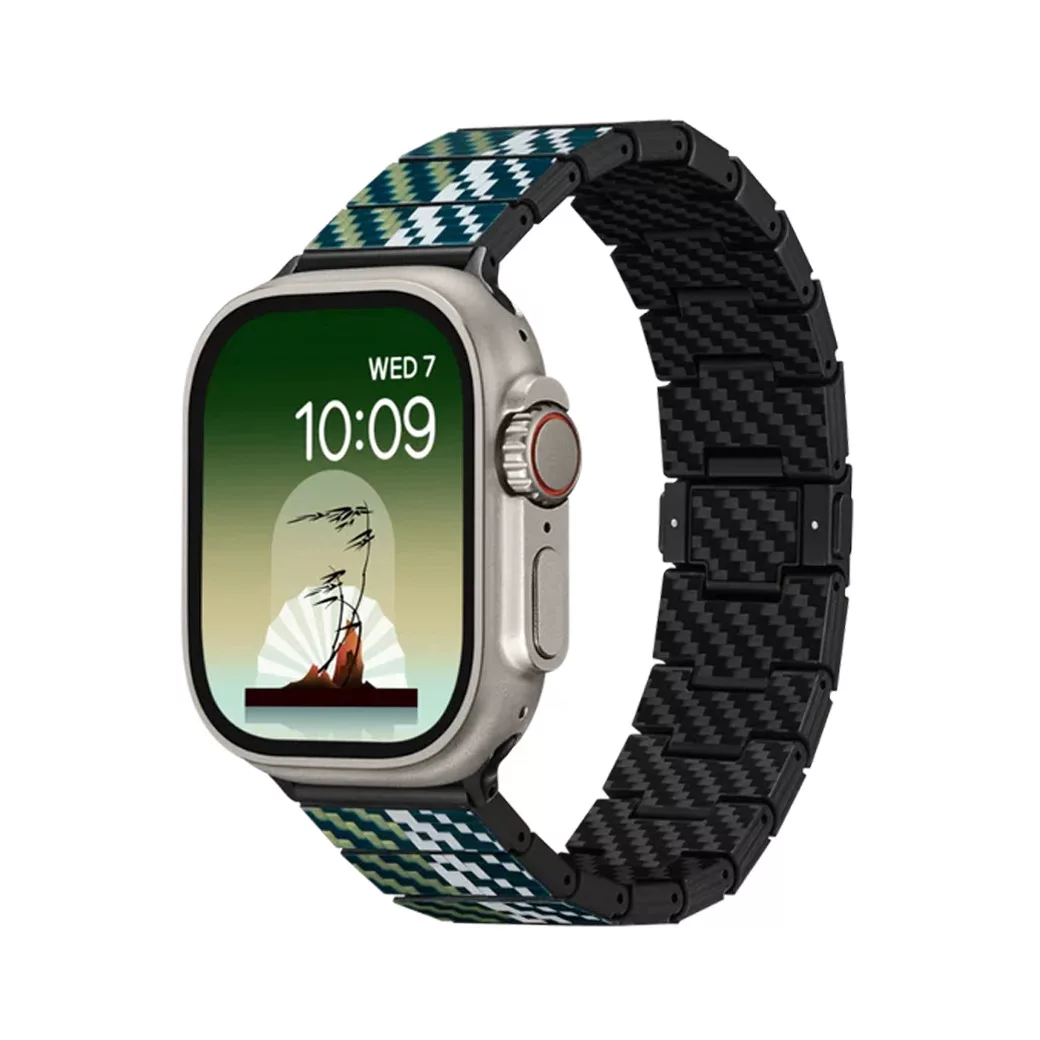 Pitaka รุ่น Poetry of Things - สายนาฬิกา Apple Watch 42/44/45/49mm - ลาย Wind