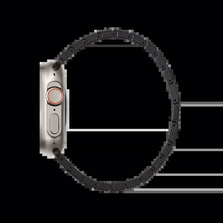 Pitaka รุ่น Poetry of Things - สายนาฬิกา Apple Watch 42/44/45/49mm - ลาย Moon