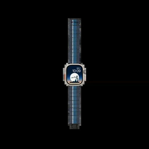 Pitaka รุ่น Poetry of Things - สายนาฬิกา Apple Watch 42/44/45/49mm - ลาย Moon - Image 4