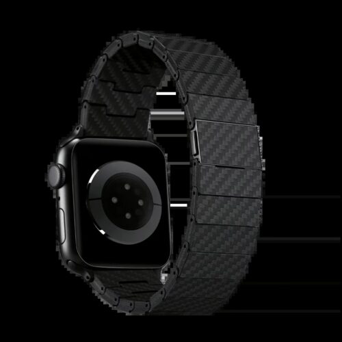 Pitaka รุ่น Modern - สายนาฬิกา Apple Watch 42/44/45/49mm - สี Black - Image 2