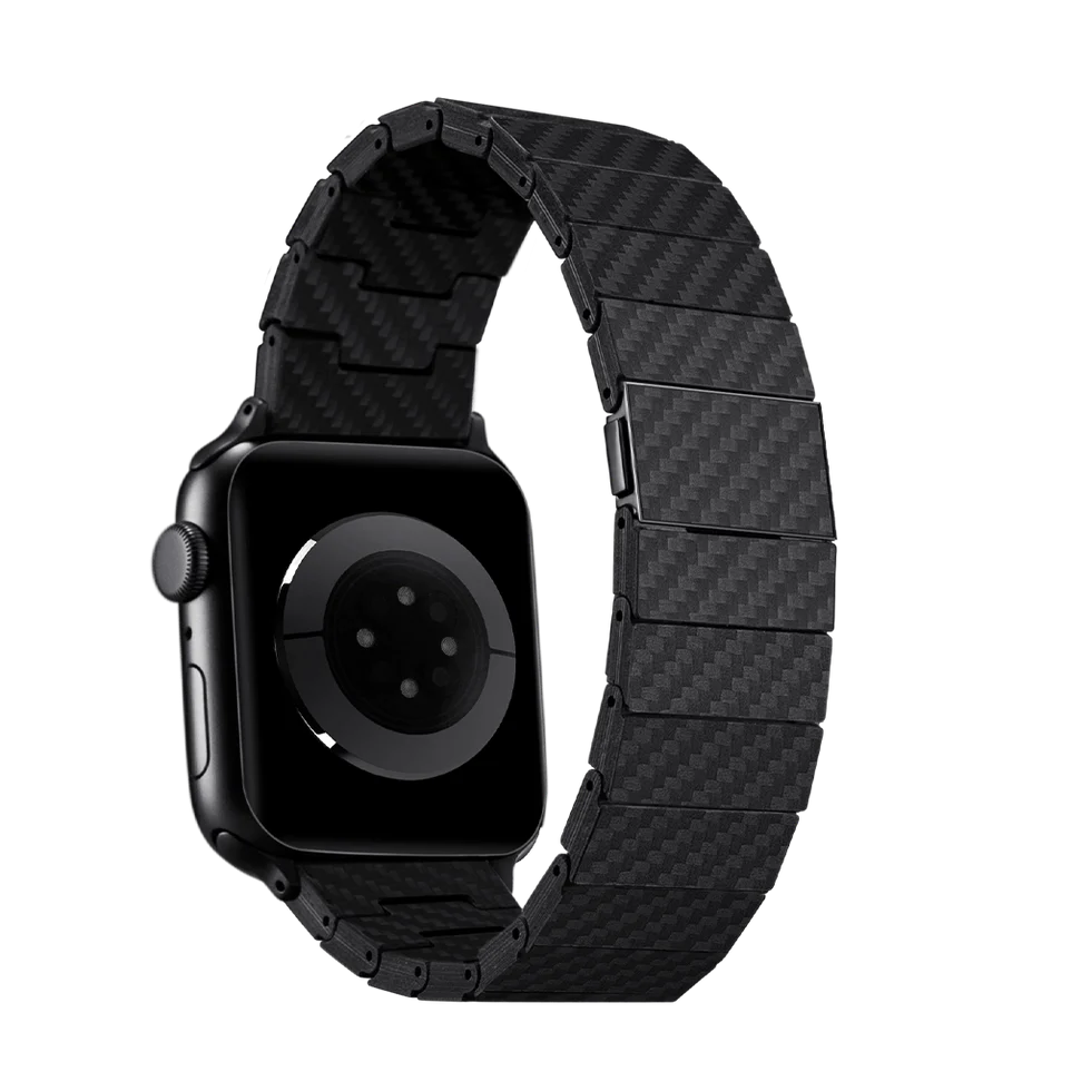Pitaka รุ่น Modern - สายนาฬิกา Apple Watch 42/44/45/49mm - สี Black