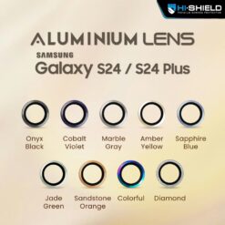 Hishield รุ่น Aluminium Lens - กระจกเลนส์กล้อง Galaxy S24 Plus